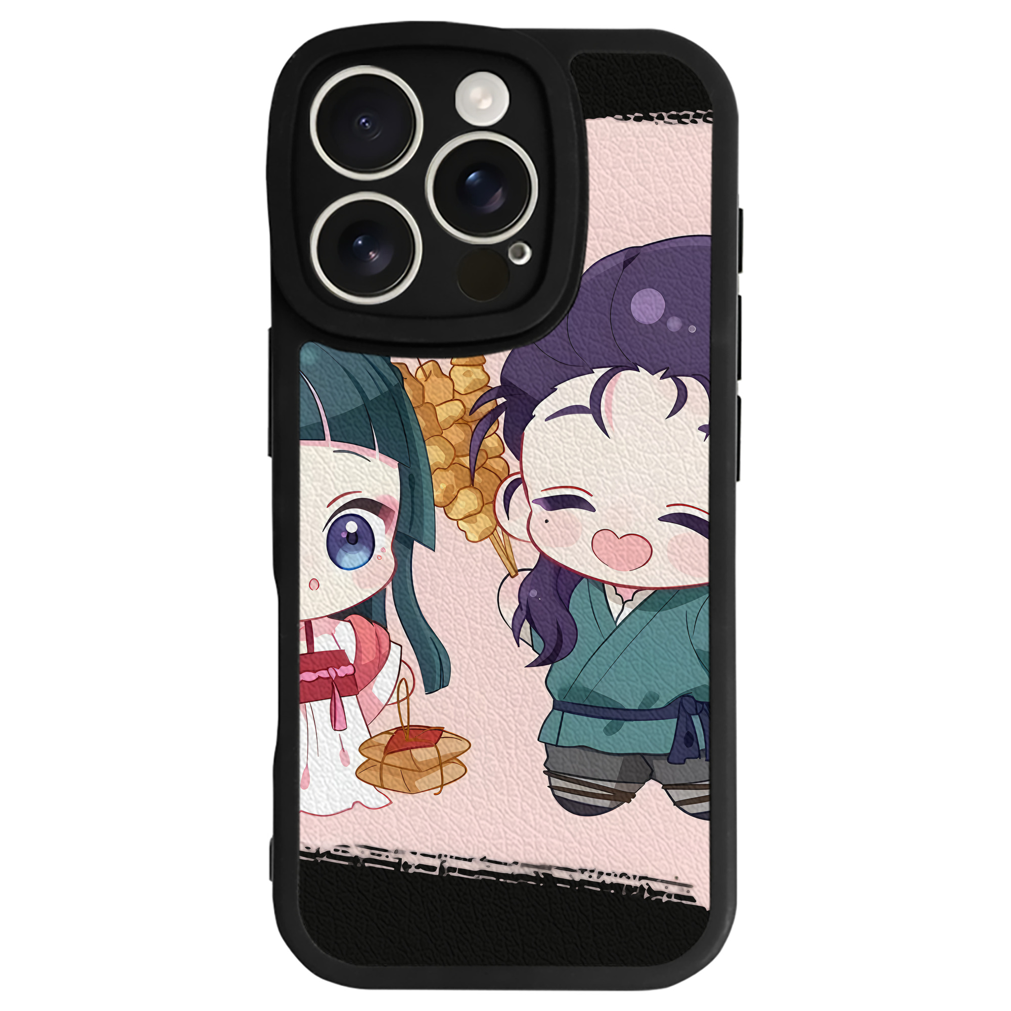 （画像用） 薬屋のひとりごと The Apothecary Diaries 【iPhone 16シリーズ対応】シリコンスマホケース（レザー調） 材質：シリコン